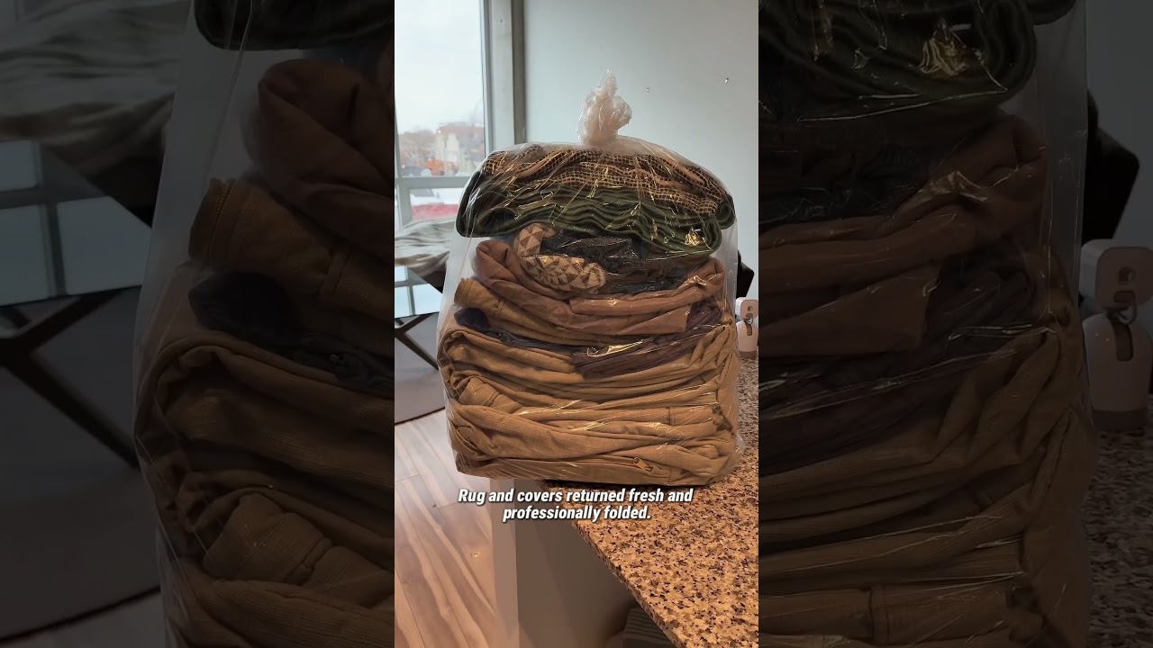 Washing Rugs and Couch Cushion Covers in #chicago - Drop & Dash Laundry Service #chicagotravelguide